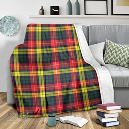 Scottish Dewar Clan Tartan Blanket Tartan Plaid Sherpa Blanket Scottish Plaid Tartan Plaid - ScotsTee - scotstee.com