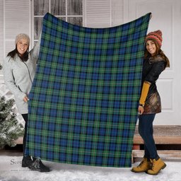 Scottish Forbes Ancient Clan Tartan Blanket Tartan Plaid Sherpa Blanket Scottish Plaid Tartan Plaid - ScotsTee - scotstee.com