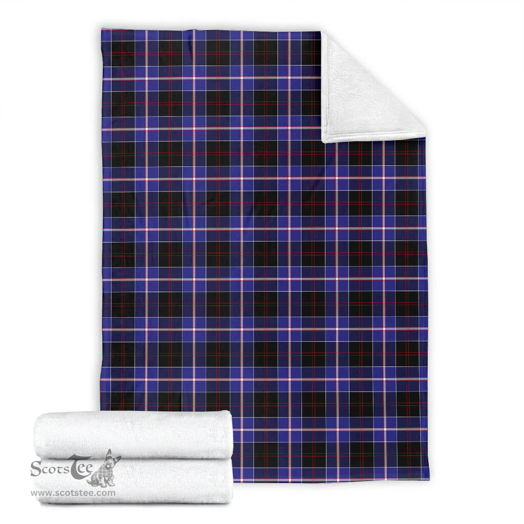 Scottish Dunlop Modern Clan Tartan Blanket Tartan Plaid Sherpa Blanket Scottish Plaid Tartan Plaid - ScotsTee - scotstee.com