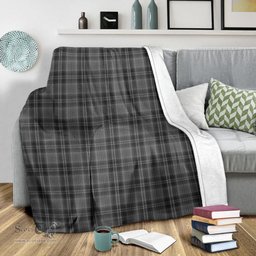 Scottish Drummond Grey Clan Tartan Blanket Tartan Plaid Sherpa Blanket Scottish Plaid Tartan Plaid - ScotsTee - scotstee.com