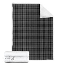 Scottish Drummond Grey Clan Tartan Blanket Tartan Plaid Sherpa Blanket Scottish Plaid Tartan Plaid - ScotsTee - scotstee.com