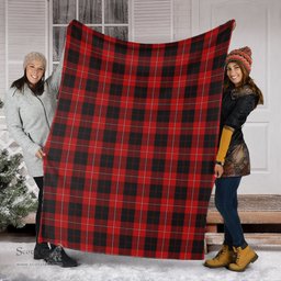 Scottish Cunningham Clan Tartan Blanket Tartan Plaid Sherpa Blanket Scottish Plaid Tartan Plaid - ScotsTee - scotstee.com
