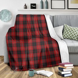 Scottish Cunningham Clan Tartan Blanket Tartan Plaid Sherpa Blanket Scottish Plaid Tartan Plaid - ScotsTee - scotstee.com