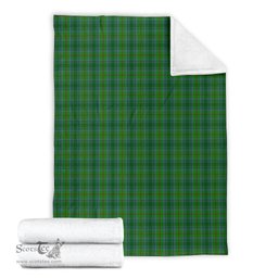 Scottish Cranston Clan Tartan Blanket Tartan Plaid Sherpa Blanket Scottish Plaid Tartan Plaid - ScotsTee - scotstee.com