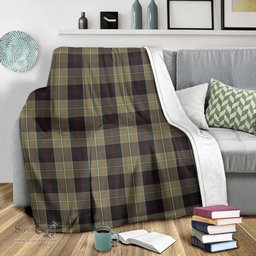 Scottish Dunlop Hunting Clan Tartan Blanket Tartan Plaid Sherpa Blanket Scottish Plaid Tartan Plaid - ScotsTee - scotstee.com