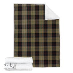 Scottish Dunlop Hunting Clan Tartan Blanket Tartan Plaid Sherpa Blanket Scottish Plaid Tartan Plaid - ScotsTee - scotstee.com