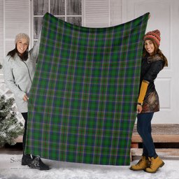Scottish Cockburn Clan Tartan Blanket Tartan Plaid Sherpa Blanket Scottish Plaid Tartan Plaid - ScotsTee - scotstee.com