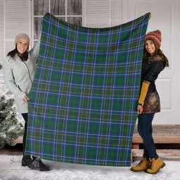 Scottish Cockburn Ancient Clan Tartan Blanket Tartan Plaid Sherpa Blanket Scottish Plaid Tartan Plaid - ScotsTee - scotstee.com