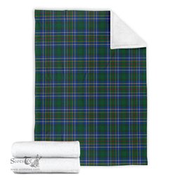 Scottish Cockburn Ancient Clan Tartan Blanket Tartan Plaid Sherpa Blanket Scottish Plaid Tartan Plaid - ScotsTee - scotstee.com