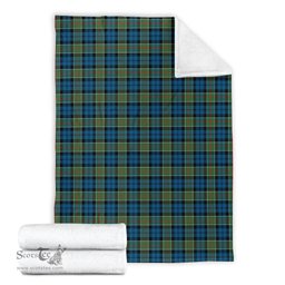 Scottish Colquhoun Ancient Clan Tartan Blanket Tartan Plaid Sherpa Blanket Scottish Plaid Tartan Plaid - ScotsTee - scotstee.com