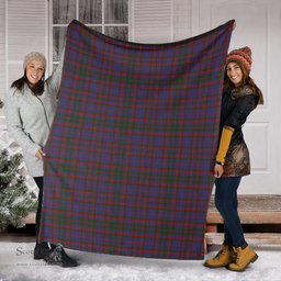 Scottish Cumming Clan Tartan Blanket Tartan Plaid Sherpa Blanket Scottish Plaid Tartan Plaid - ScotsTee - scotstee.com