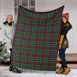 Scottish Crosbie Clan Tartan Blanket Tartan Plaid Sherpa Blanket Scottish Plaid Tartan Plaid - ScotsTee - scotstee.com
