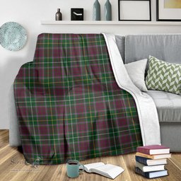 Scottish Crosbie Clan Tartan Blanket Tartan Plaid Sherpa Blanket Scottish Plaid Tartan Plaid - ScotsTee - scotstee.com