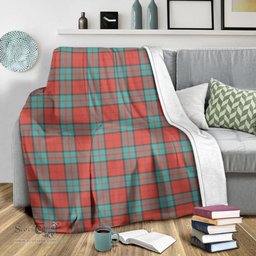 Scottish Dunbar Ancient Clan Tartan Blanket Tartan Plaid Sherpa Blanket Scottish Plaid Tartan Plaid - ScotsTee - scotstee.com