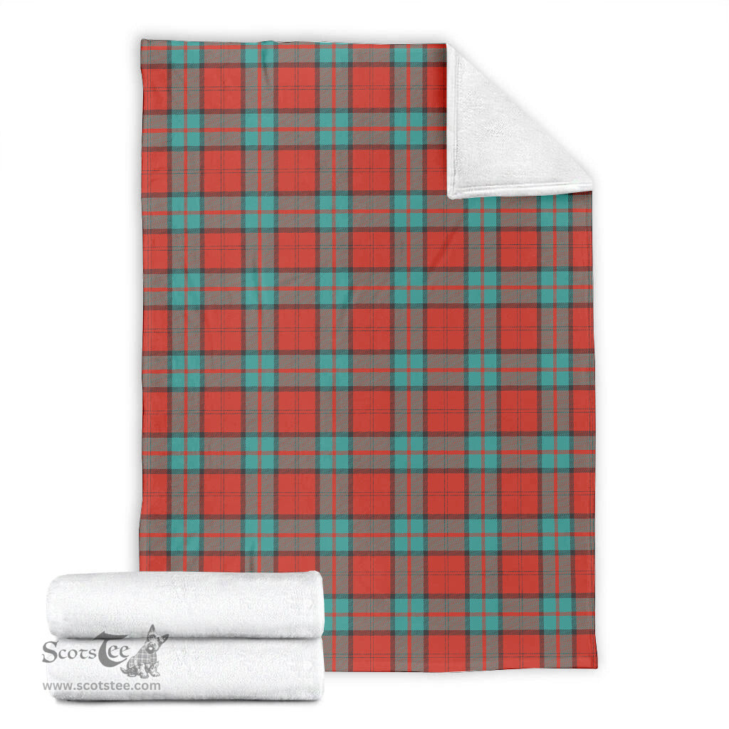 Scottish Dunbar Ancient Clan Tartan Blanket Tartan Plaid Sherpa Blanket Scottish Plaid Tartan Plaid - ScotsTee - scotstee.com