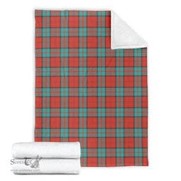Scottish Dunbar Ancient Clan Tartan Blanket Tartan Plaid Sherpa Blanket Scottish Plaid Tartan Plaid - ScotsTee - scotstee.com