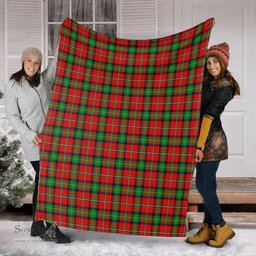 Scottish Fairlie Modern Clan Tartan Blanket Tartan Plaid Sherpa Blanket Scottish Plaid Tartan Plaid - ScotsTee - scotstee.com