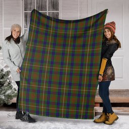 Scottish Fraser Hunting Clan Tartan Blanket Tartan Plaid Sherpa Blanket Scottish Plaid Tartan Plaid - ScotsTee - scotstee.com