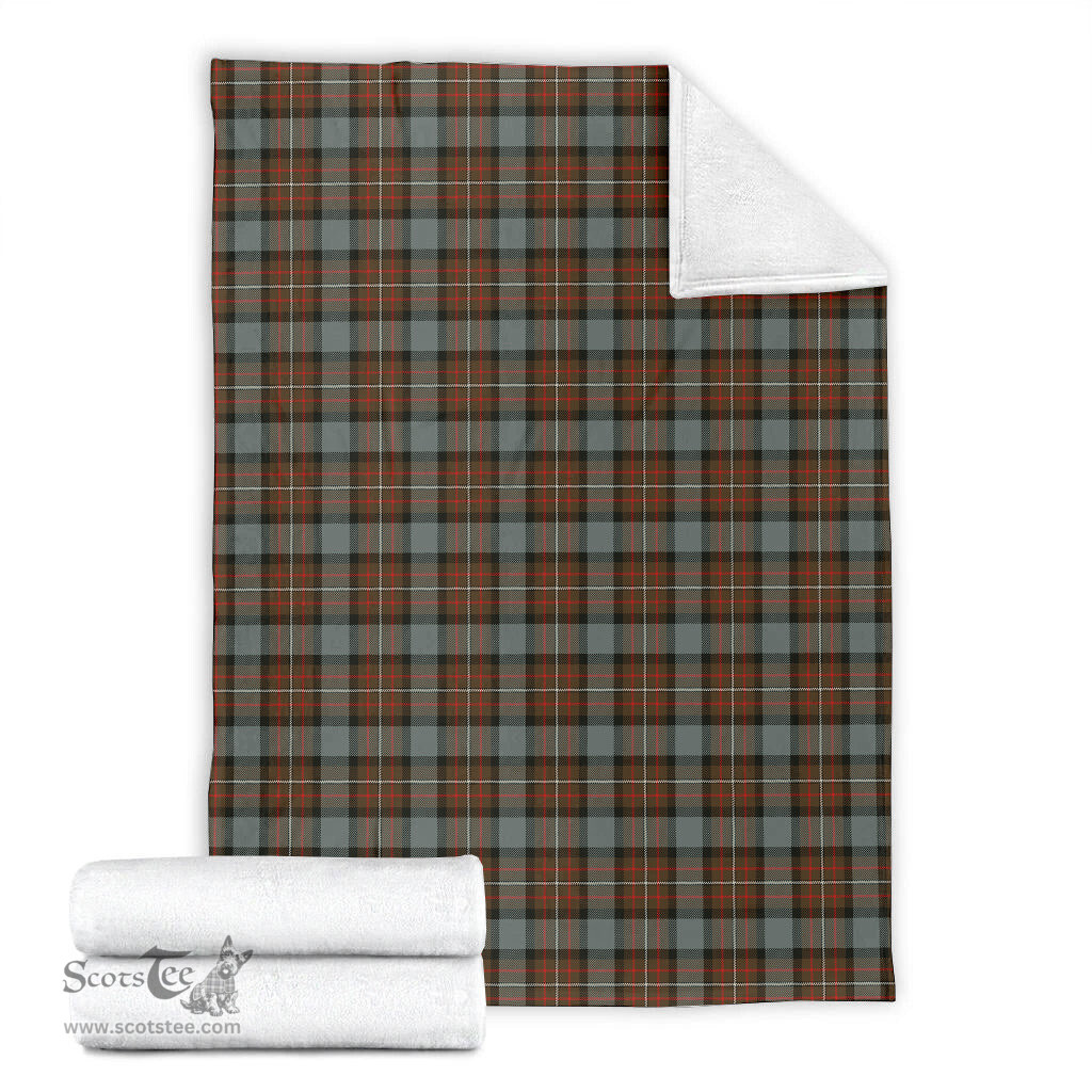 Scottish Ferguson Weathered Clan Tartan Blanket Tartan Plaid Sherpa Blanket Scottish Plaid Tartan Plaid - ScotsTee - scotstee.com