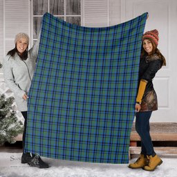 Scottish Falconer Clan Tartan Blanket Tartan Plaid Sherpa Blanket Scottish Plaid Tartan Plaid - ScotsTee - scotstee.com