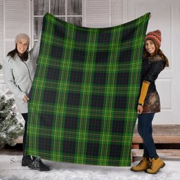 Scottish Fitzpatrick Hunting Clan Tartan Blanket Tartan Plaid Sherpa Blanket Scottish Plaid Tartan Plaid - ScotsTee - scotstee.com
