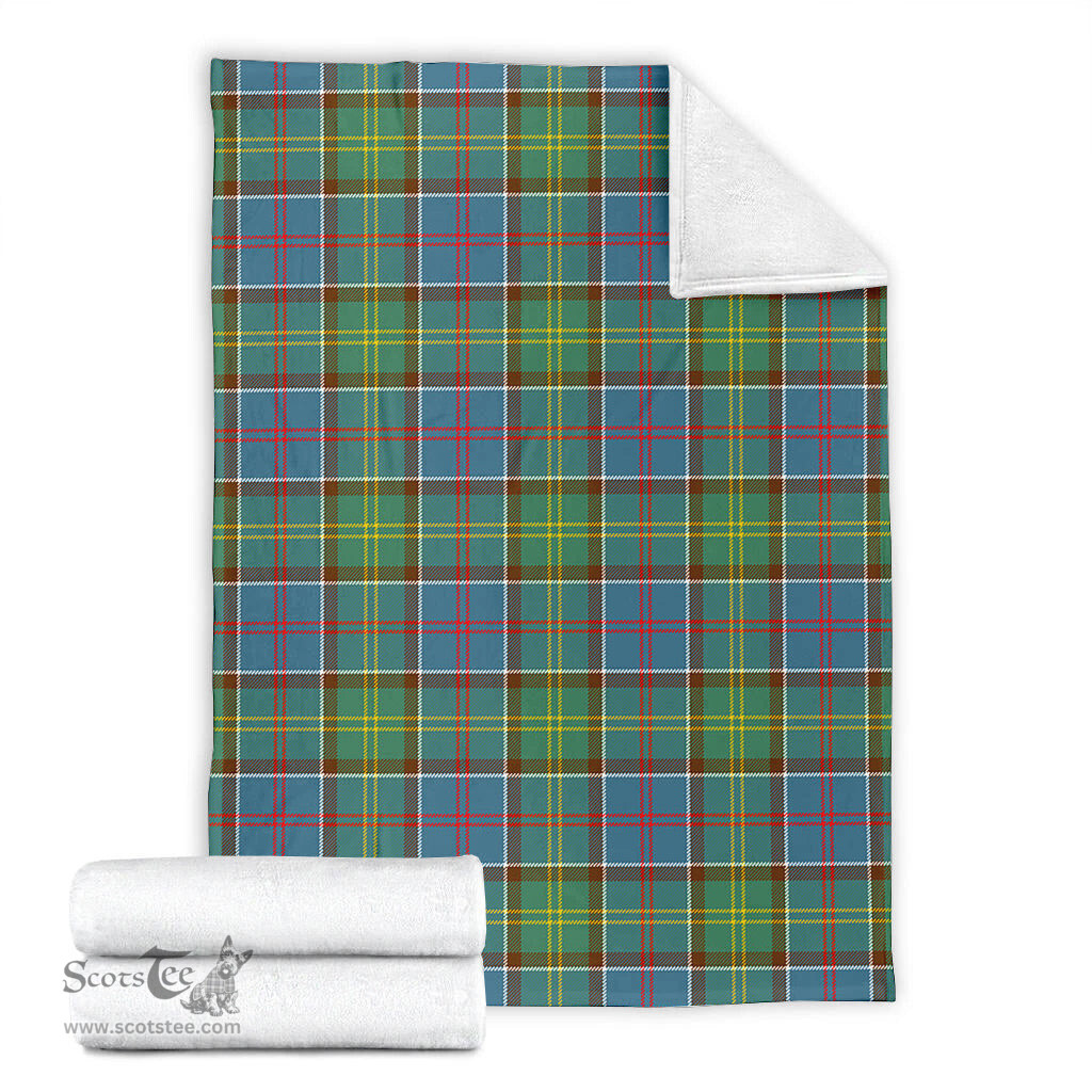 Scottish Colville Clan Tartan Blanket Tartan Plaid Sherpa Blanket Scottish Plaid Tartan Plaid - ScotsTee - scotstee.com