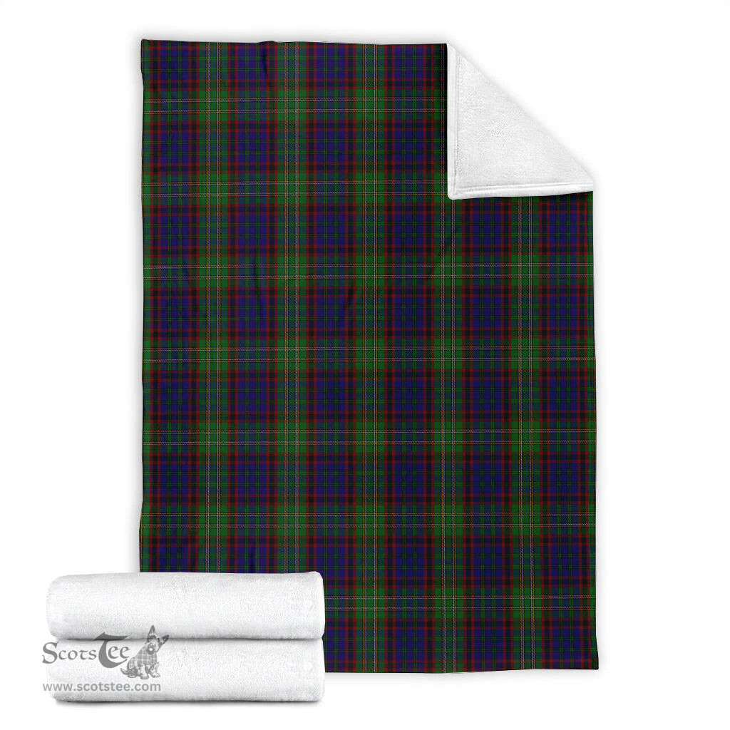 Scottish Cunningham Hunting Clan Tartan Blanket Tartan Plaid Sherpa Blanket Scottish Plaid Tartan Plaid - ScotsTee - scotstee.com
