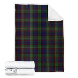 Scottish Cunningham Hunting Clan Tartan Blanket Tartan Plaid Sherpa Blanket Scottish Plaid Tartan Plaid - ScotsTee - scotstee.com