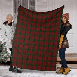 Scottish Denny Hunting Clan Tartan Blanket Tartan Plaid Sherpa Blanket Scottish Plaid Tartan Plaid - ScotsTee - scotstee.com
