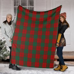 Scottish Erskine Clan Tartan Blanket Tartan Plaid Sherpa Blanket Scottish Plaid Tartan Plaid - ScotsTee - scotstee.com