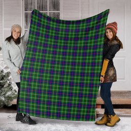 Scottish Duncan Modern Clan Tartan Blanket Tartan Plaid Sherpa Blanket Scottish Plaid Tartan Plaid - ScotsTee - scotstee.com