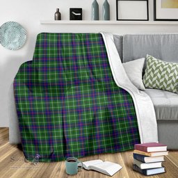 Scottish Duncan Modern Clan Tartan Blanket Tartan Plaid Sherpa Blanket Scottish Plaid Tartan Plaid - ScotsTee - scotstee.com