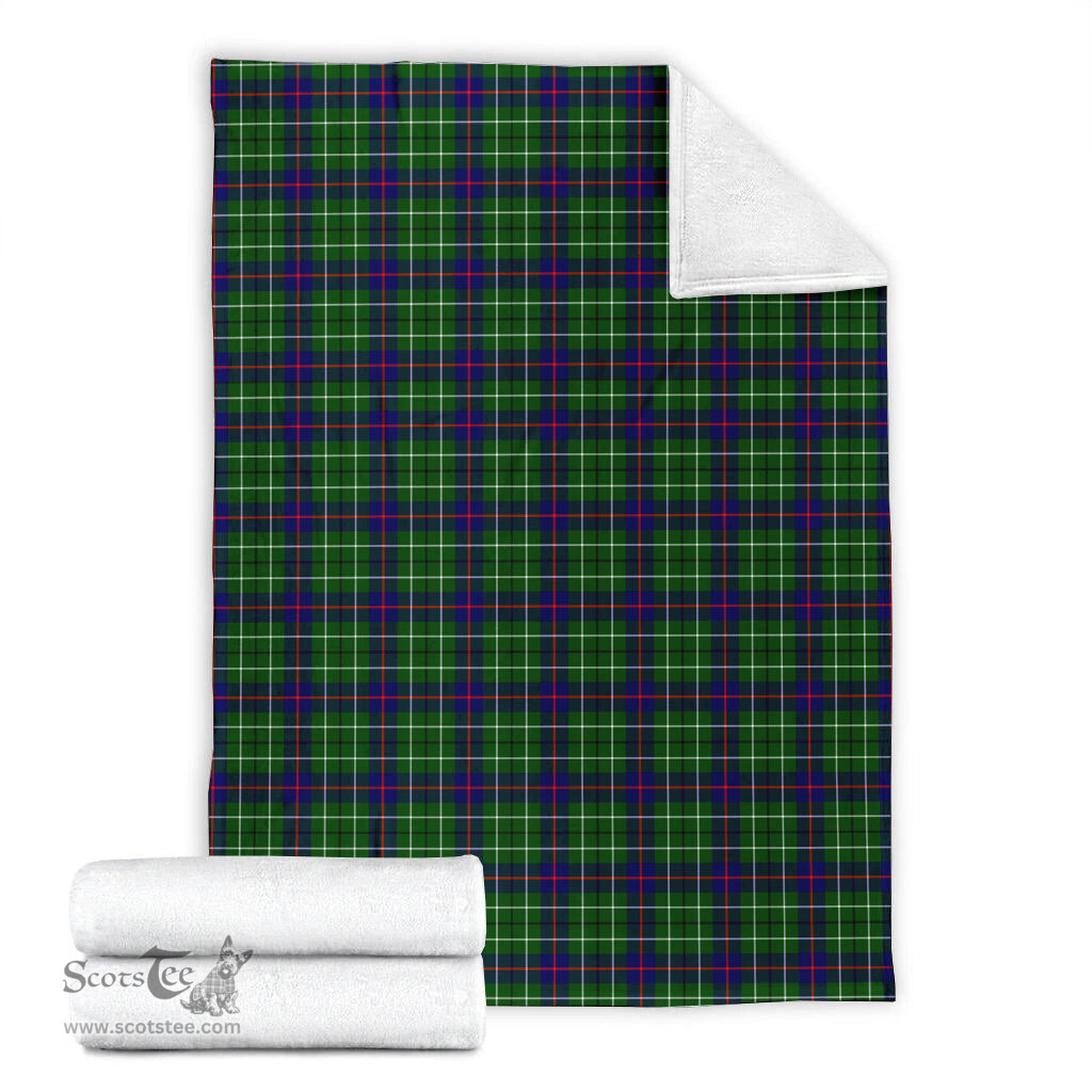 Scottish Duncan Modern Clan Tartan Blanket Tartan Plaid Sherpa Blanket Scottish Plaid Tartan Plaid - ScotsTee - scotstee.com