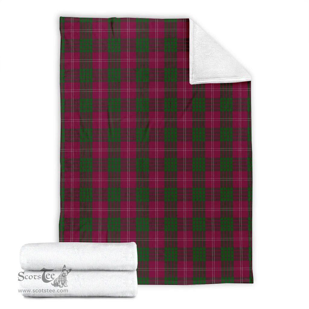 Scottish Crawford Clan Tartan Blanket Tartan Plaid Sherpa Blanket Scottish Plaid Tartan Plaid - ScotsTee - scotstee.com