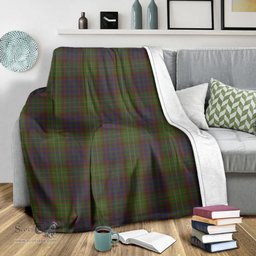 Scottish Cunningham Hunting Modern Clan Tartan Blanket Tartan Plaid Sherpa Blanket Scottish Plaid Tartan Plaid - ScotsTee - scotstee.com