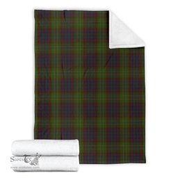 Scottish Cunningham Hunting Modern Clan Tartan Blanket Tartan Plaid Sherpa Blanket Scottish Plaid Tartan Plaid - ScotsTee - scotstee.com