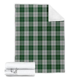 Scottish Erskine Green Clan Tartan Blanket Tartan Plaid Sherpa Blanket Scottish Plaid Tartan Plaid - ScotsTee - scotstee.com