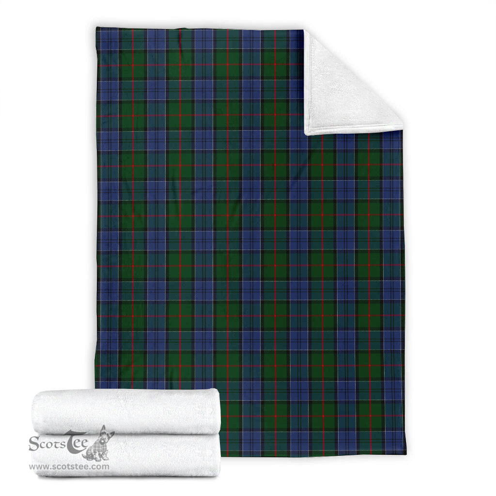 Scottish Colquhoun Clan Tartan Blanket Tartan Plaid Sherpa Blanket Scottish Plaid Tartan Plaid - ScotsTee - scotstee.com