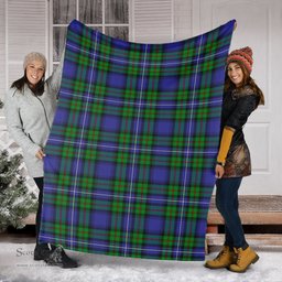 Scottish Donnachaidh Clan Tartan Blanket Tartan Plaid Sherpa Blanket Scottish Plaid Tartan Plaid - ScotsTee - scotstee.com
