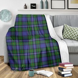 Scottish Donnachaidh Clan Tartan Blanket Tartan Plaid Sherpa Blanket Scottish Plaid Tartan Plaid - ScotsTee - scotstee.com