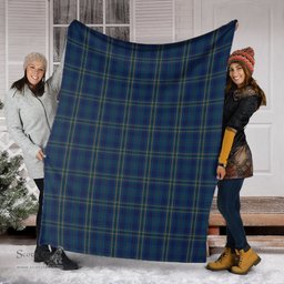 Scottish Fermanagh County Ireland Clan Tartan Blanket Tartan Plaid Sherpa Blanket Scottish Plaid Tartan Plaid - ScotsTee - scotstee.com