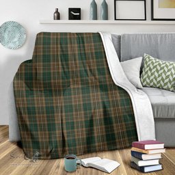 Scottish Fitzsimmons Clan Tartan Blanket Tartan Plaid Sherpa Blanket Scottish Plaid Tartan Plaid - ScotsTee - scotstee.com