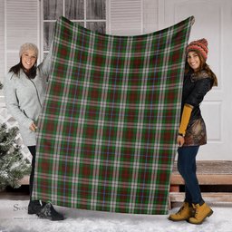 Scottish Fraser Hunting Dress Clan Tartan Blanket Tartan Plaid Sherpa Blanket Scottish Plaid Tartan Plaid - ScotsTee - scotstee.com