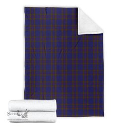 Scottish Elliot Clan Tartan Blanket Tartan Plaid Sherpa Blanket Scottish Plaid Tartan Plaid - ScotsTee - scotstee.com