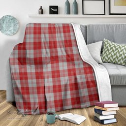 Scottish Erskine Red Clan Tartan Blanket Tartan Plaid Sherpa Blanket Scottish Plaid Tartan Plaid - ScotsTee - scotstee.com