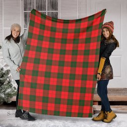 Scottish Erskine Modern Clan Tartan Blanket Tartan Plaid Sherpa Blanket Scottish Plaid Tartan Plaid - ScotsTee - scotstee.com