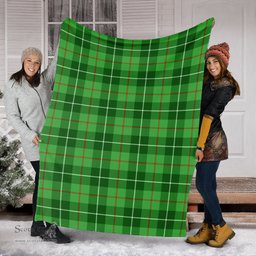 Scottish Clephan Clan Tartan Blanket Tartan Plaid Sherpa Blanket Scottish Plaid Tartan Plaid - ScotsTee - scotstee.com