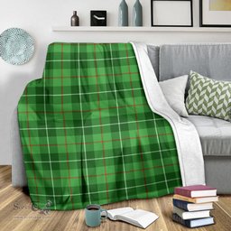 Scottish Clephan Clan Tartan Blanket Tartan Plaid Sherpa Blanket Scottish Plaid Tartan Plaid - ScotsTee - scotstee.com