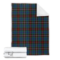 Scottish Fraser Hunting Ancient Clan Tartan Blanket Tartan Plaid Sherpa Blanket Scottish Plaid Tartan Plaid - ScotsTee - scotstee.com