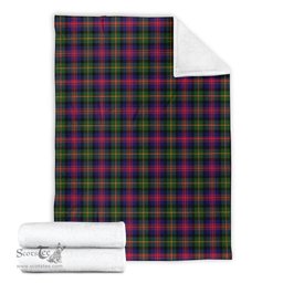 Scottish Logan Modern Clan Tartan Blanket Tartan Plaid Sherpa Blanket Scottish Plaid Tartan Plaid - ScotsTee - scotstee.com